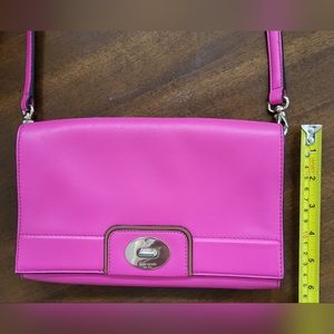 Kate Spade Hot Pink Leather (Exterior) Crossbody